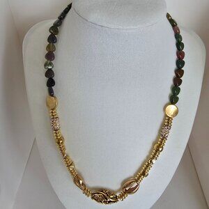 Handmade Indian Agate Necklace